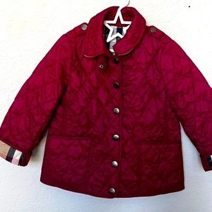 Toddler Burberry Jacket